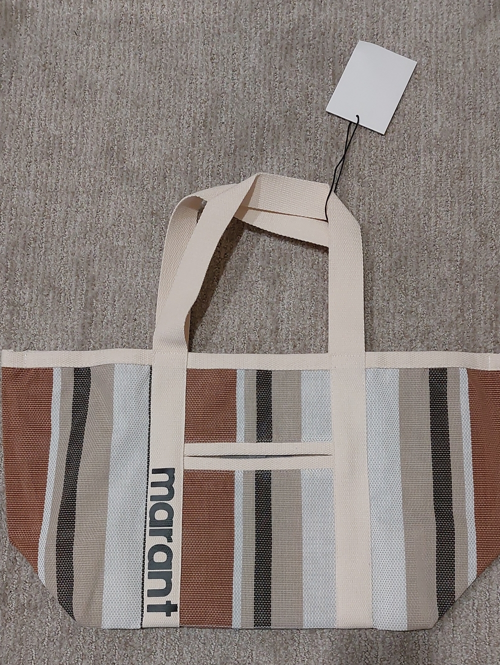 Isabel Marant Oversize Woven Shoulder Tote Purse Bag NWT